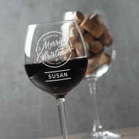 Personalised wine Glass