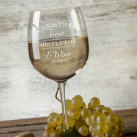 Personalised wine Glass