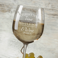 Personalised wine Glass