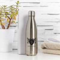 Silver Stainless Steel Water bottle