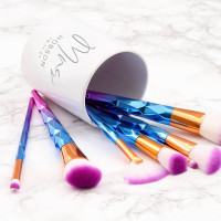 Personalised makeup brush pot