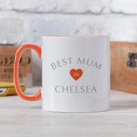 Personalised two tone mug