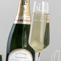 Mum Message 180ml Infinity Champagne Flute
