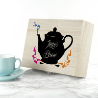 personalised My Favourite Brews Tea Box