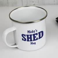 personalised Shed Camping Mug