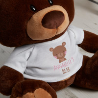 Personalised My Teddy Chocolate Teddy Bear