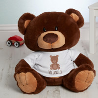 Personalised Name Your Bear Choc Charlie Teddy Bear