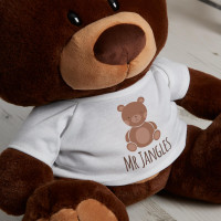 Personalised Name Your Bear Choc Charlie Teddy Bear