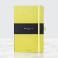 Neon Green Castelli Notebook 