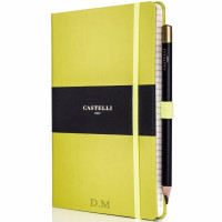 Neon Green Castelli Notebook 