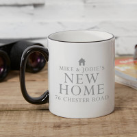 Personalised Two Tone Mug Black