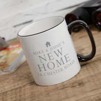Personalised Two Tone Mug Black