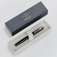 personalised Parker IM Rollerball Pen - Solid Black