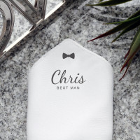 personalised Bow Tie Pocket Square