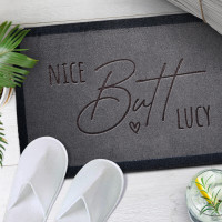 personalised Nice Butt Bath Mat