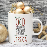 personalised christmas durham mug