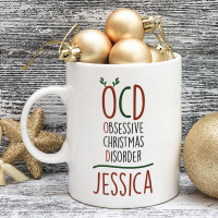 personalised christmas durham mug