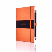 Personalised Orange Castelli Notebook