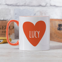 Personalised two tone mug