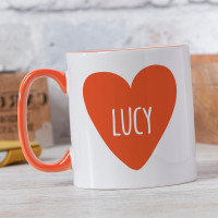 Personalised two tone mug