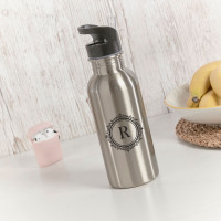 personalised Ornate Watter Bottle with Straw