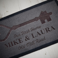 personalised first home doormat
