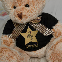 Personalised Our Little Star Fudge Teddy Bear