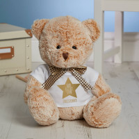 Personalised Our Little Star Fudge Teddy Bear