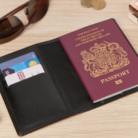 personalised passport card holder