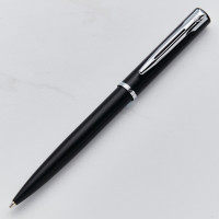 personalised Waterman Allure Pen Set - Solid Black