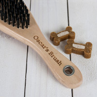 personalised dog brush