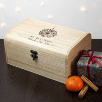 personalised Family Name Christmas Eve Chest
