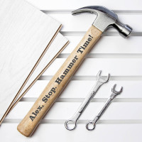 personalised wooden hammer