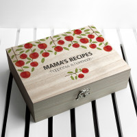 personalised Orchard Recipe Box