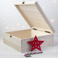 personalised Jolly Holly Christmas Eve Box