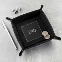 Luxury Black Personalised Valet Tray