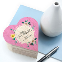 personalised Mother's Day Heart Trinket Box