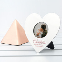 personalised Heart Mini Photo Frame