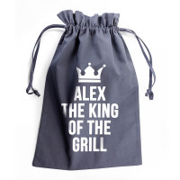 personalised King of the Grill BBQ Tool Set