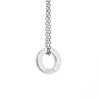 personalised Mini Ring Necklace