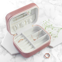 personalised Pink Travel Jewellery Case
