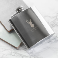 Stag 6oz Hip Flask