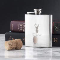 Stag 6oz Hip Flask