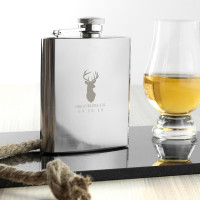 Stag 6oz Hip Flask