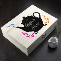 personalised My Favourite Brews Tea Box