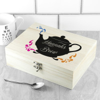 personalised My Favourite Brews Tea Box