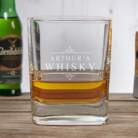 personalised whisky glass