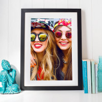 personalised A3 Framed Photo Print