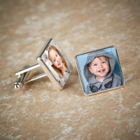 personalised photo upload cufflinks