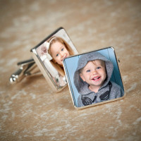 personalised photo upload cufflinks